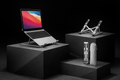 Ergonomic Aluminum Laptop Stand – Foldable & Portable
